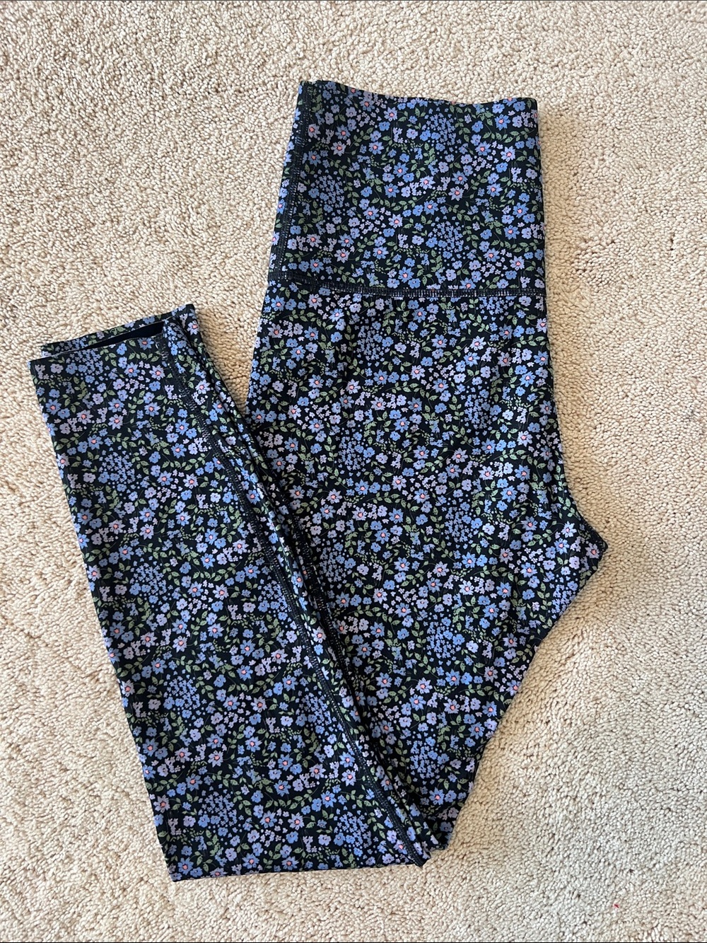 knix High Rise Floral Print Leggings